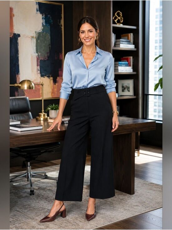 Rachel Zoe Pants - Rachel Zoe NWOT Black Ankle Pants Quiet Luxury Office Siren Minimalist Size 6